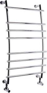 Hudson Reed heated towel rail (chrome). 580x910mm. 1066 BTU